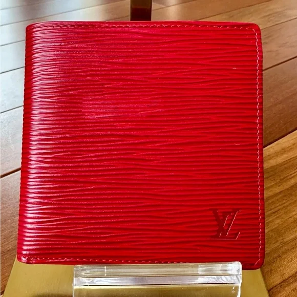 Louis Vuitton ScarletRed Epi Leather Wallet MI0975 - Picture 2 of 16